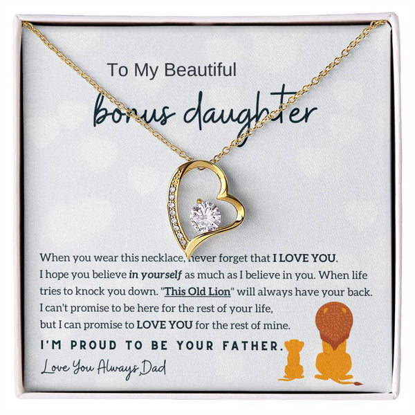 (Almost Gone) To My Bonus Daughter (Step Daughter) - I'm Proud To Be Your Father
