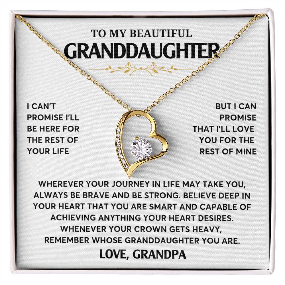Granddaughter Gift Unusual Gift, Gifts For Granddaughter, To My Granddaughter Necklace, Girls Necklace