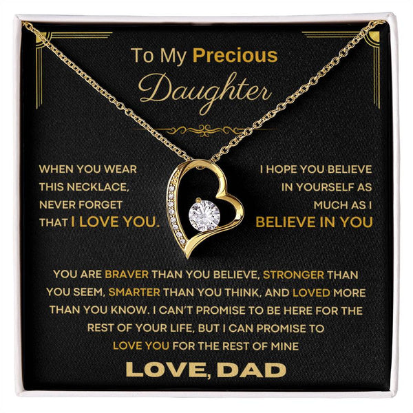 (Almost Sold Out) To My Precious Daughter, Never Forget That I Love You