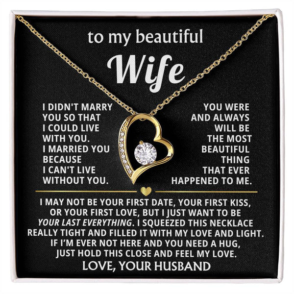 (Almost Gone) TO MY BEAUTIFUL WIFE -  I just want to be your last everything