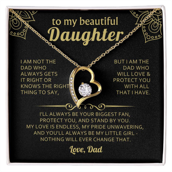 TO MY BEAUTIFUL DAUGHTER - My love is endless, my pride unwavering