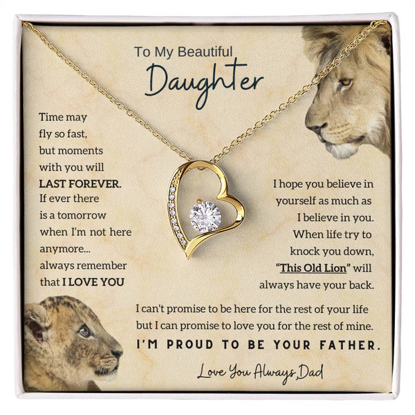 (Almost sold out) To My Beautiful Daughter - Moments With You Will Last Forever