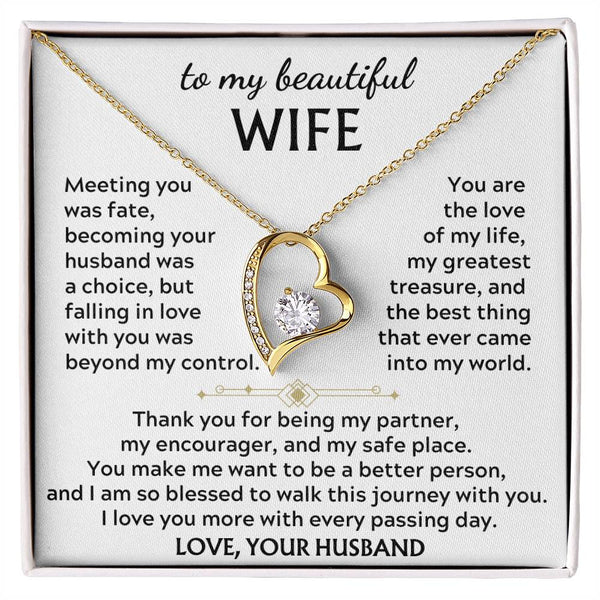 To My Beautiful Wife - my greatest treasure (Almost Gone)