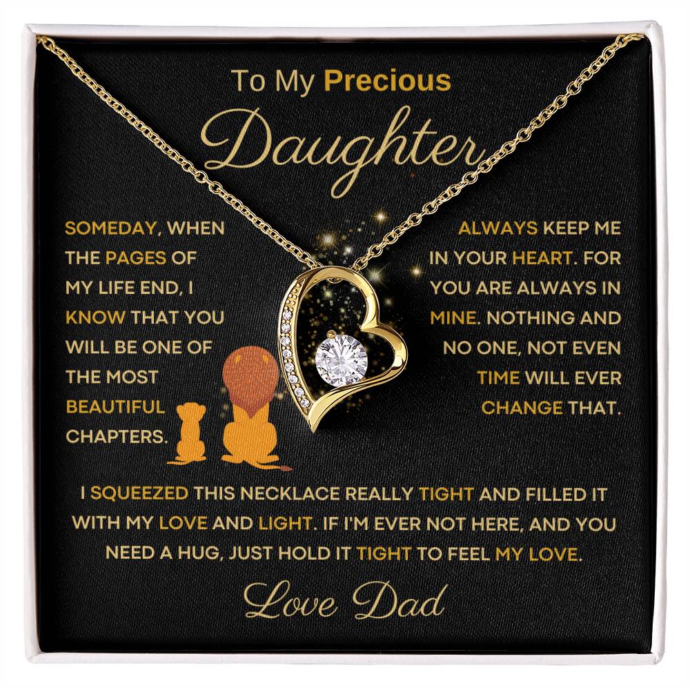 To My Precious Daughter From Dad - The Most Beautiful Chapters - Lion Black