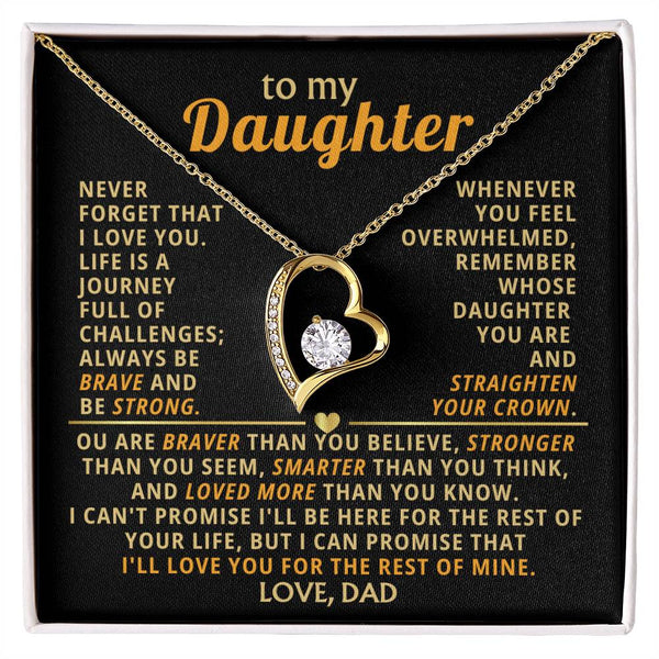 TO MY DAUGHTER - Remember whose daughter you are (Only a few left)