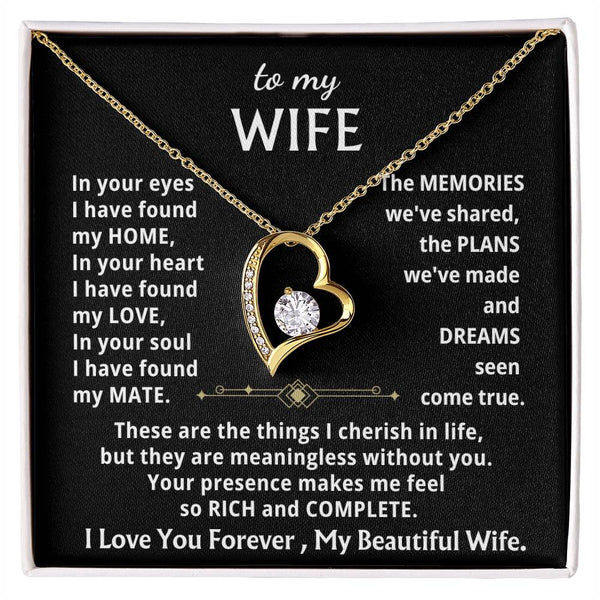 [ Forever Love ] To My Beloved Wife, Your presence makes me feel so rich and complete