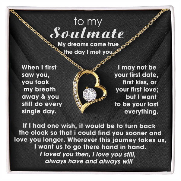 [Almost Sold Out] To My Soulmate, My dreams came true the day I met you