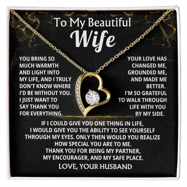 To My Beautiful Wife, Your love has changed me, grounded me, and made me better ( Almost Gone )