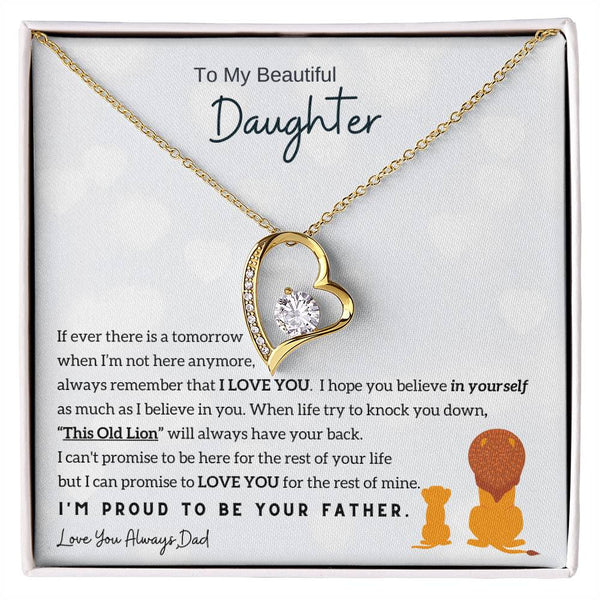 To My Beautiful Daughter - Always remember that I LOVE YOU