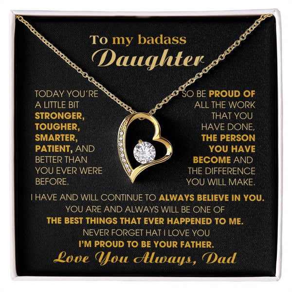 [ Only A Few Left ] To My Badass Daughter, I'm proud to be your Father