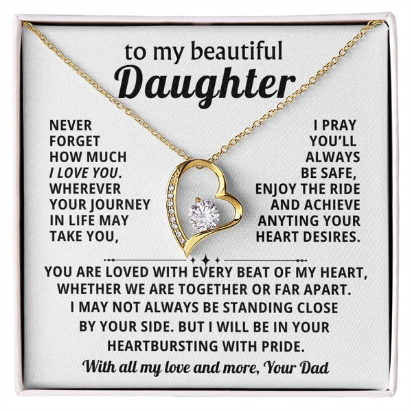 [Almost sold out]  TO MY DAUGHTER, With all my love and more