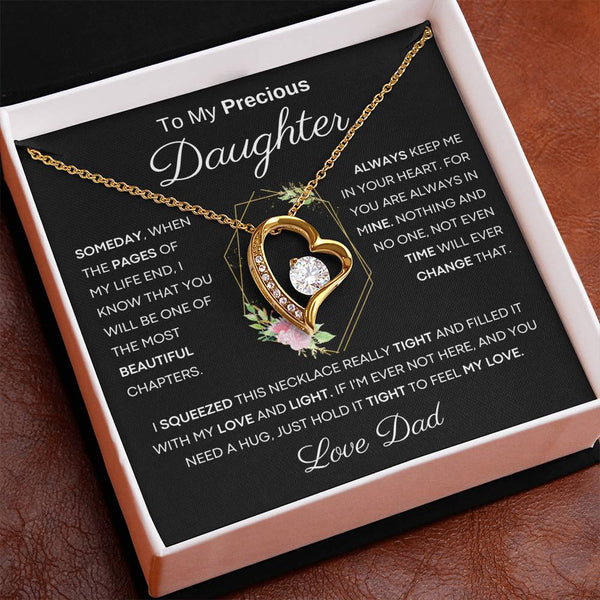[Only a few left] To My Precious Daughter from Dad -  You Will Be One Of The Most Beautiful Chapters