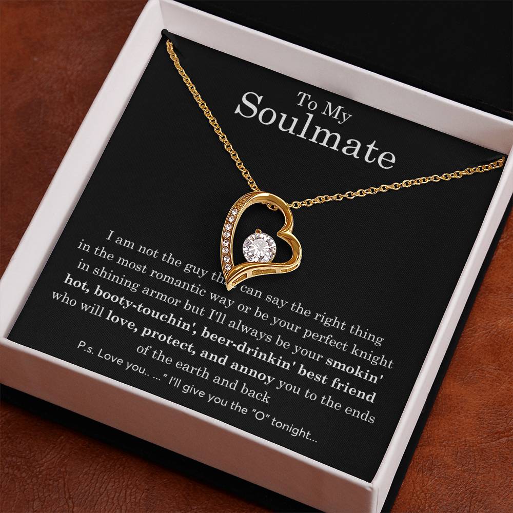 To My Soulmate, Gift For Soulmate , Gift For Wife, Wife Birthday Gift, Anniversary Gift , Top Gift For Wife , Forever Love , Funny quote