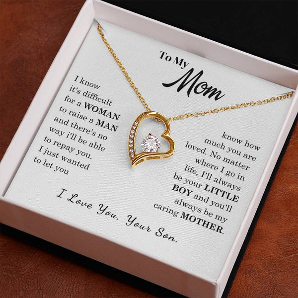 [Almost Sold Out] To My Mom - I Love You Mother - Necklace