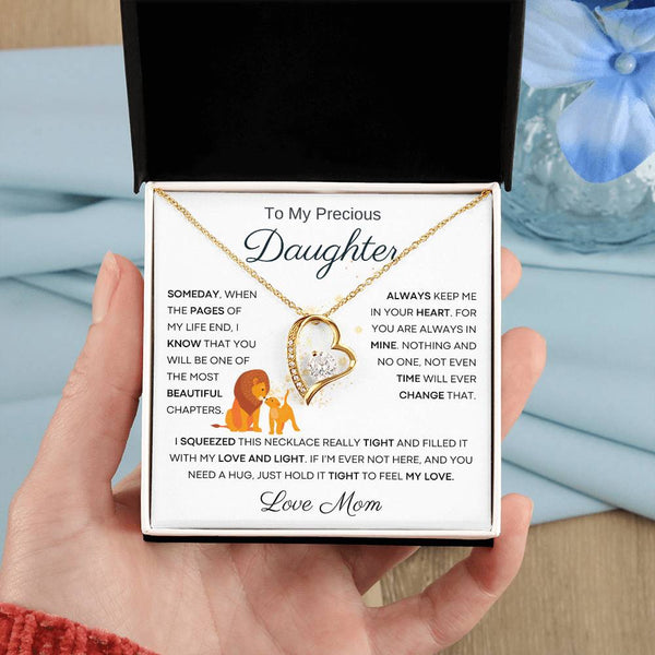 [ Few left only ] To My Precious Daughter From Mom - The Most Beautiful Chapters - Lion White