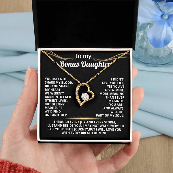 To My Bonus Daughter, Destiny made sure we’d find one another