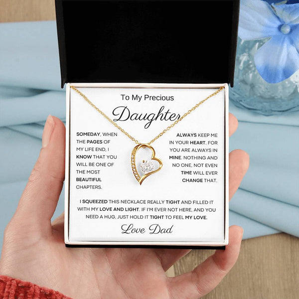 To My Precious Daughter From Dad - The Most Beautiful Chapters - Forever Love