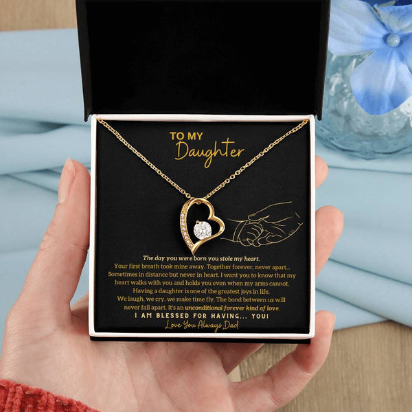 [Only a few left] To My Daughter - The day you were born you stole my heart