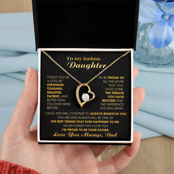 [ Only A Few Left ] To My Badass Daughter, I'm proud to be your Father