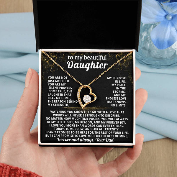 TO MY BEAUTIFUL DAUGHTER, You are my silent prayers come true