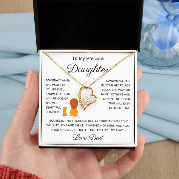 To My Precious Daughter From Dad - The Most Beautiful Chapters - Lion White