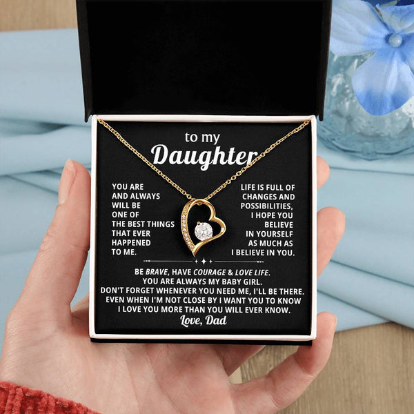 TO MY DAUGHTER - BE BRAVE, HAVE COURAGE