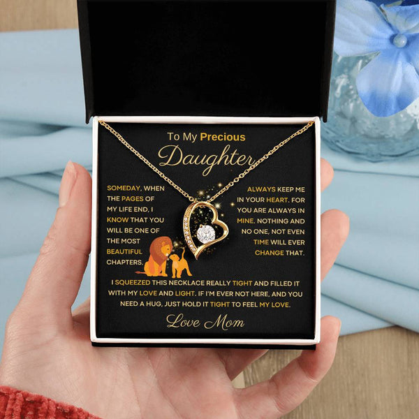 [ Few left only ] To My Precious Daughter From Mom - The Most Beautiful Chapters - Lion Black