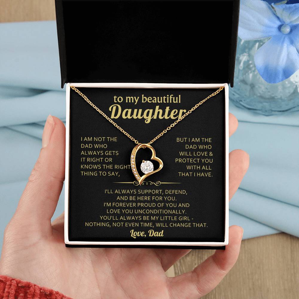 To my beautiful Daughter,  love you unconditionally