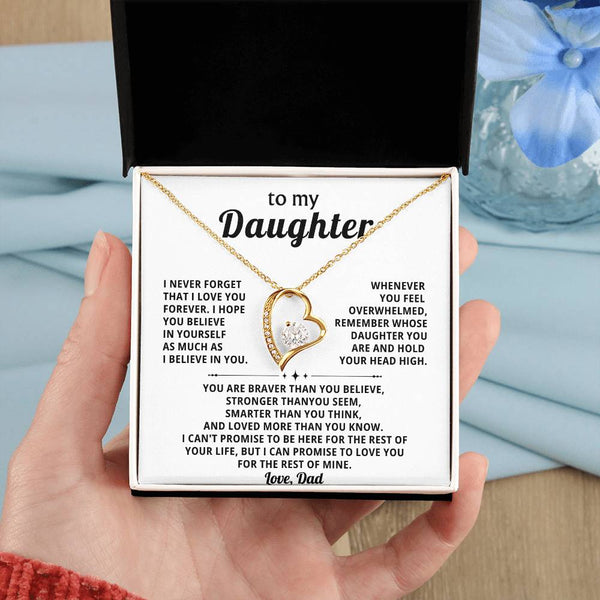 (Only a few left) TO MY DAUGHTER -  HOLD YOUR HEAD HIGH