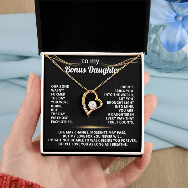 To My Bonus Daughter, You brought light into mine
