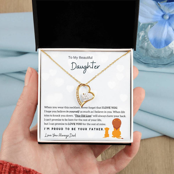 (Almost Sold Out) To My Beautiful Daughter, I'm Proud To Be Your Father (Personalize)