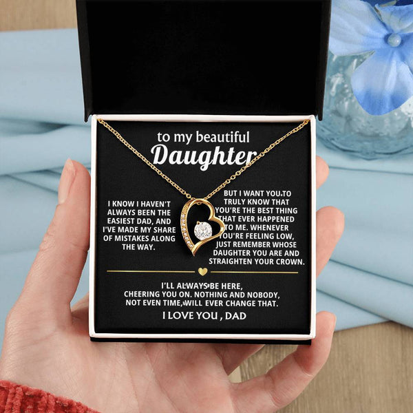 To My Beautiful Daughter, You're the best thing that happened to me.