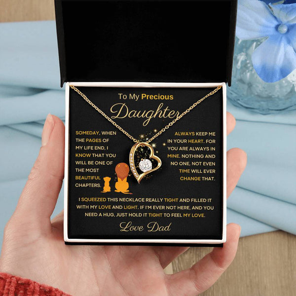 To My Precious Daughter From Dad - The Most Beautiful Chapters - Lion Black