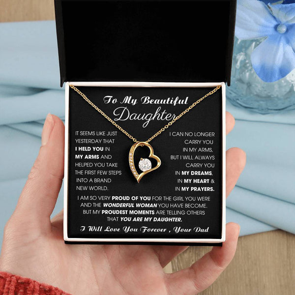 [Almost Sold Out] To My Beautiful Daughter, I will always carry you in my DREAMS, in my HEART & in my PRAYERS