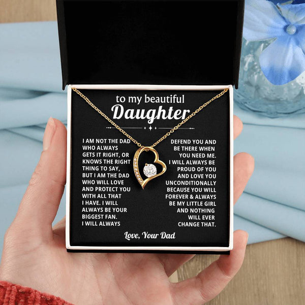 To my beautiful Daughter - I will always be proud of you
