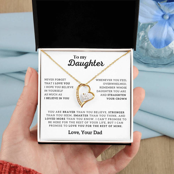 To My Daughter, Never Forget That I Love You