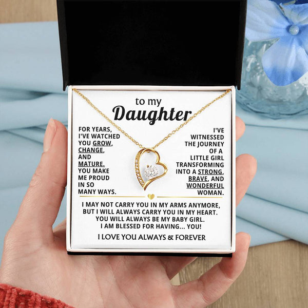 TO MY DAUGHTER - You grow, change, and mature