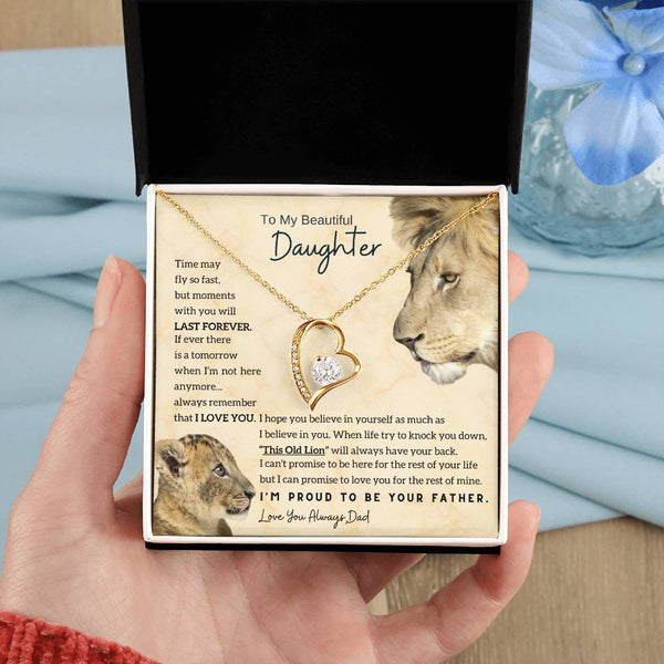 [Only a few left] To My Beautiful Daughter - Moments With You Will Last Forever