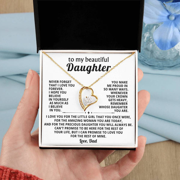 To My beautiful Daughter - THE PRECIOUS DAUGHTER YOU WILL ALWAYS BE (Almost Gone)