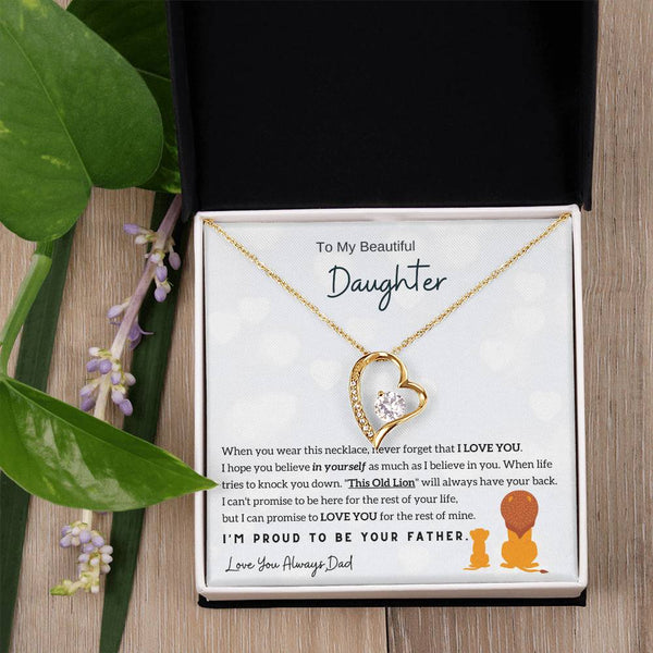 (Almost Sold Out) To My Beautiful Daughter, I'm Proud To Be Your Father (Personalize)