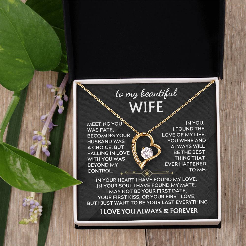 TO MY BEAUTIFUL WIFE - I Just Want To Be Your Last Everything