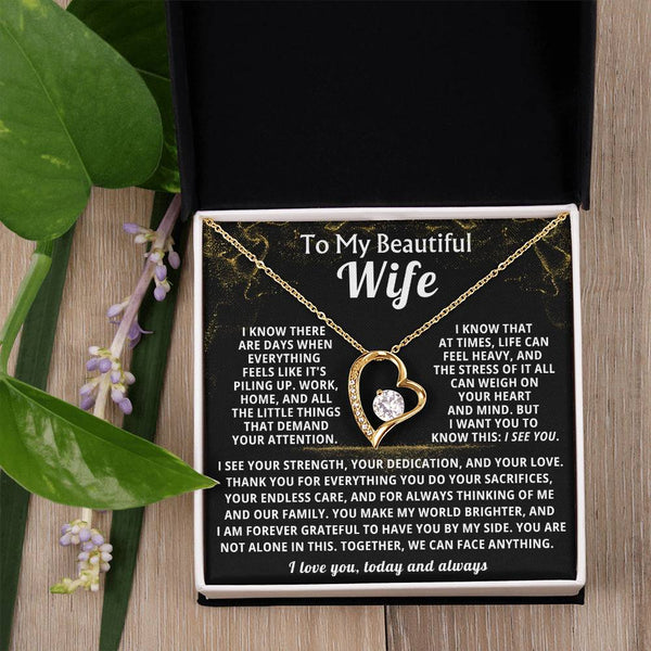 To My Beautiful Wife - Together, we can face anything