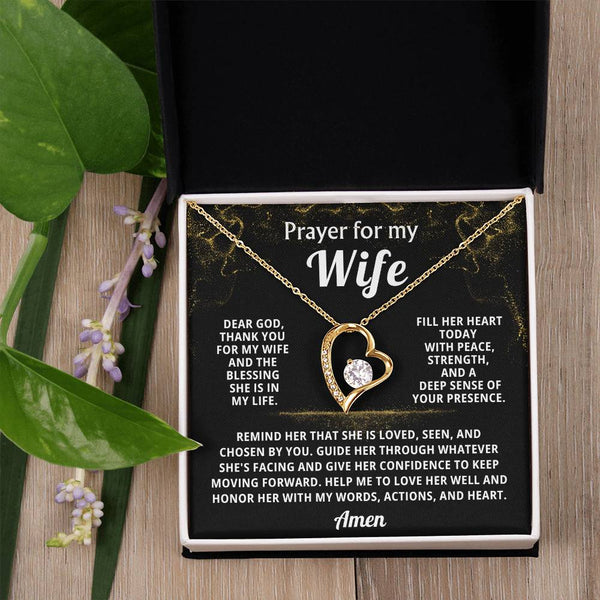 Prayer for my wife - Fill her heart today with peace