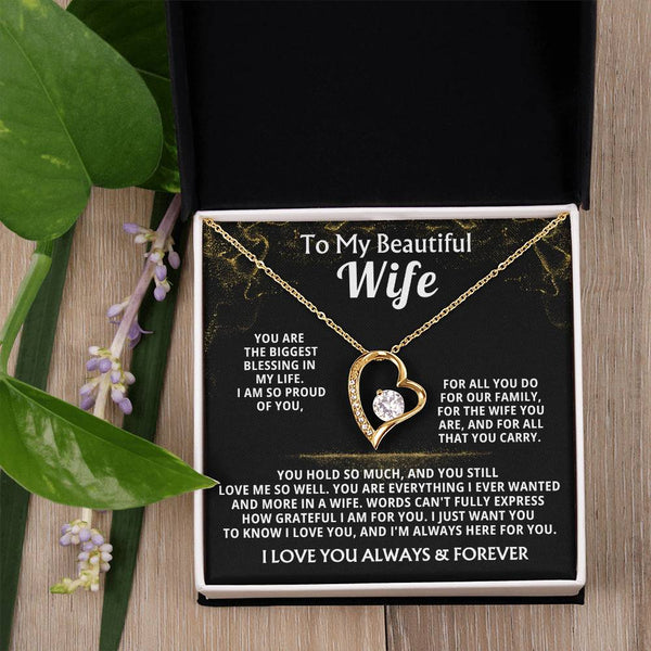 To My Beautiful Wife, You are the biggest blessing in my life