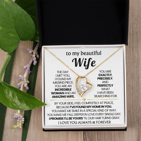 To My Beautiful Wife - I found my missing piece