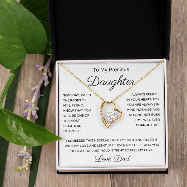 To My Precious Daughter From Dad - The Most Beautiful Chapters - Forever Love