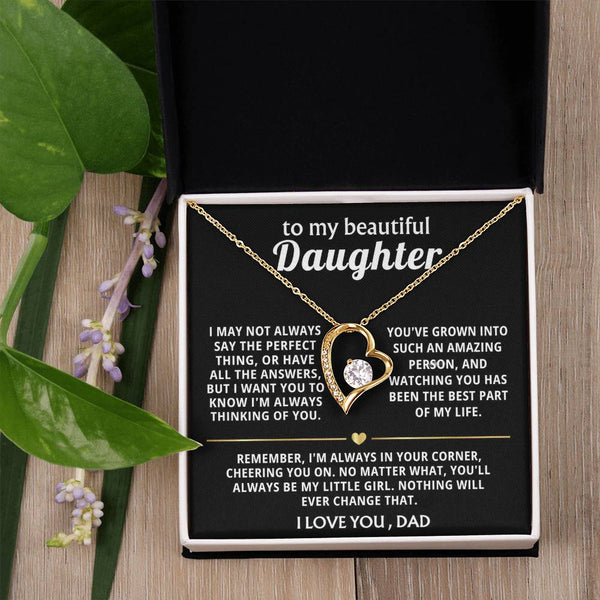 To My Beautiful Daughter, Always thinking of you, my amazing girl.