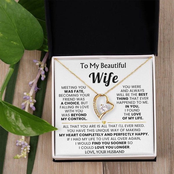 TO MY BEAUTIFUL WIFE - My heart completely and perfectly happy