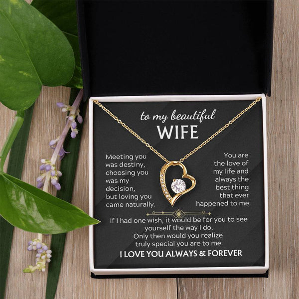 TO MY BEAUTIFUL WIFE -  You realize truly special you are to me