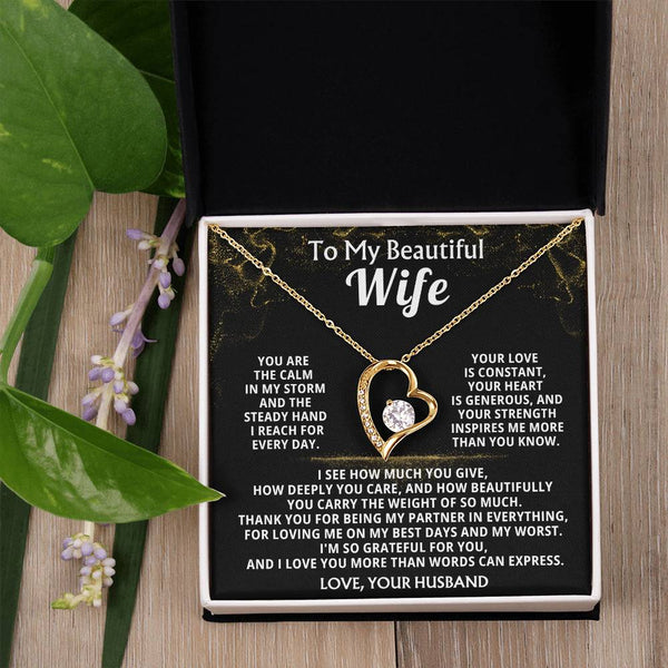 To My Beautiful Wife - You are the calm in my storm